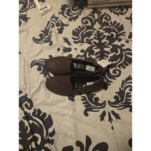 Clarks Cloudsteppers Women's Burgundy Shimmer Loafers